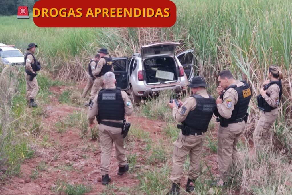 Polícia Militar apreende mais de 200 kg de maconha na zona rural de Bom Sucesso1